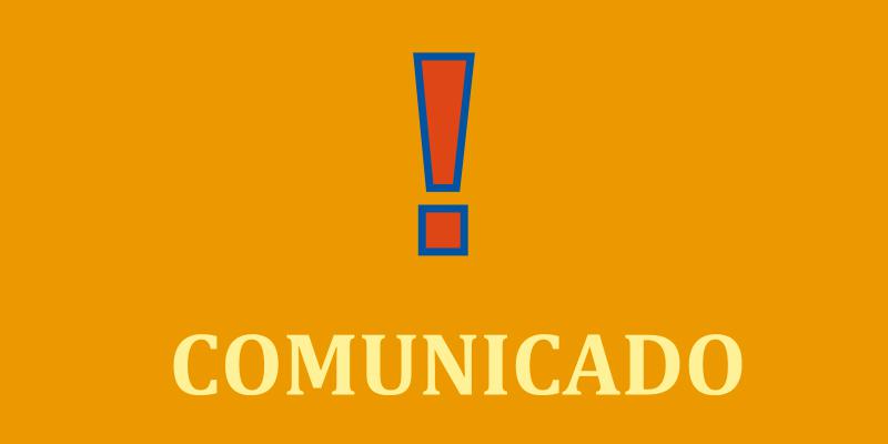 COMUNICADO